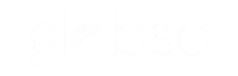 Logotipo blanco de Global Reinsurance, marca representada por Suazioni